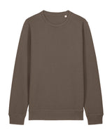Roller Unisex Crew Neck Sweatshirt (Stsu868) in Mocha, front view
