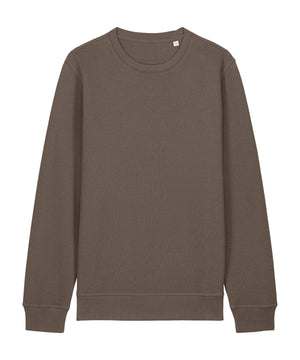 Roller Unisex Crew Neck Sweatshirt (Stsu868) in Mocha, front view