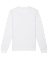 Roller Unisex Crew Neck Sweatshirt (Stsu868) in White, front view
