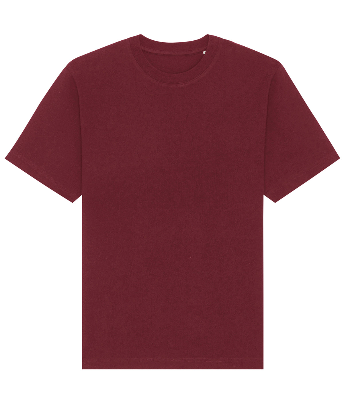 Freestyler Relaxed Heavy T-Shirt (Sttu788) in Burgundy, front view