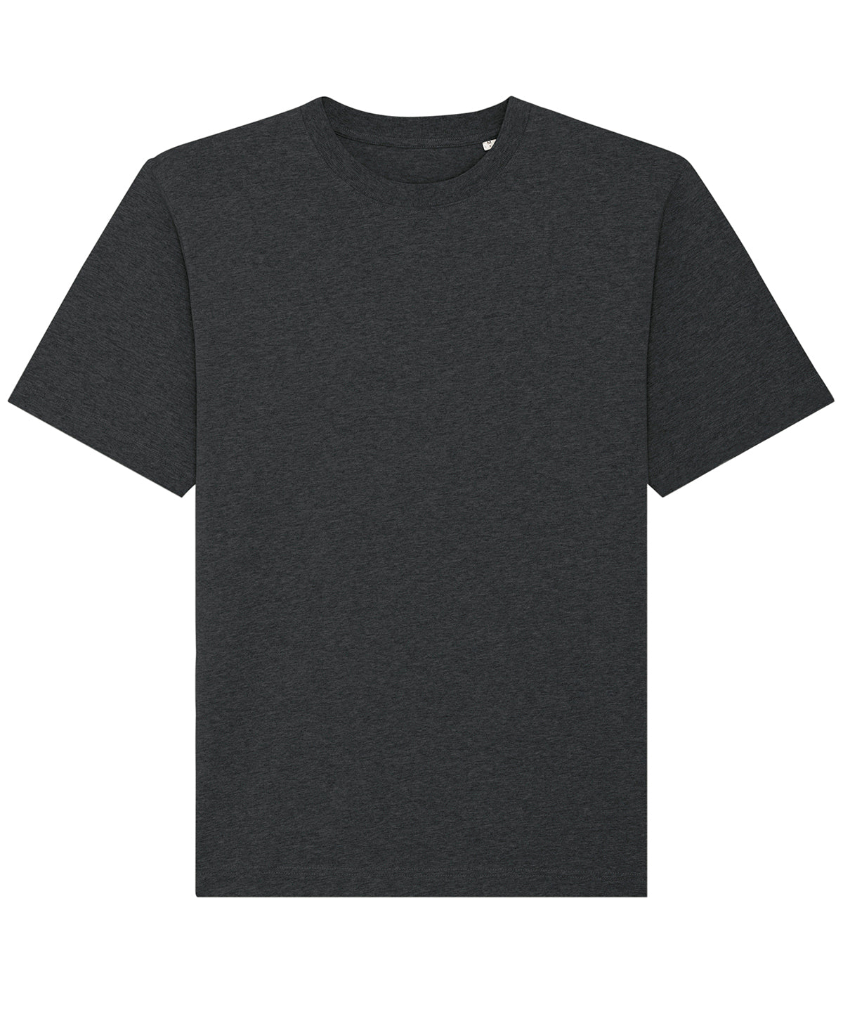 Freestyler Relaxed Heavy T-Shirt (Sttu788) in Dark Heather Grey, front view