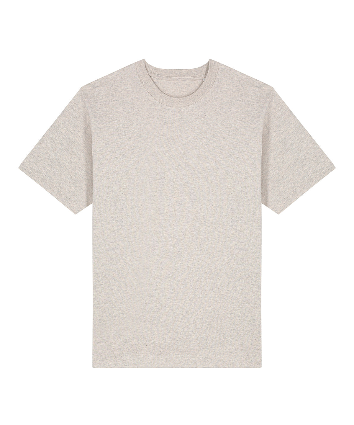 Freestyler Relaxed Heavy T-Shirt (Sttu788) in Heather Haze, front view