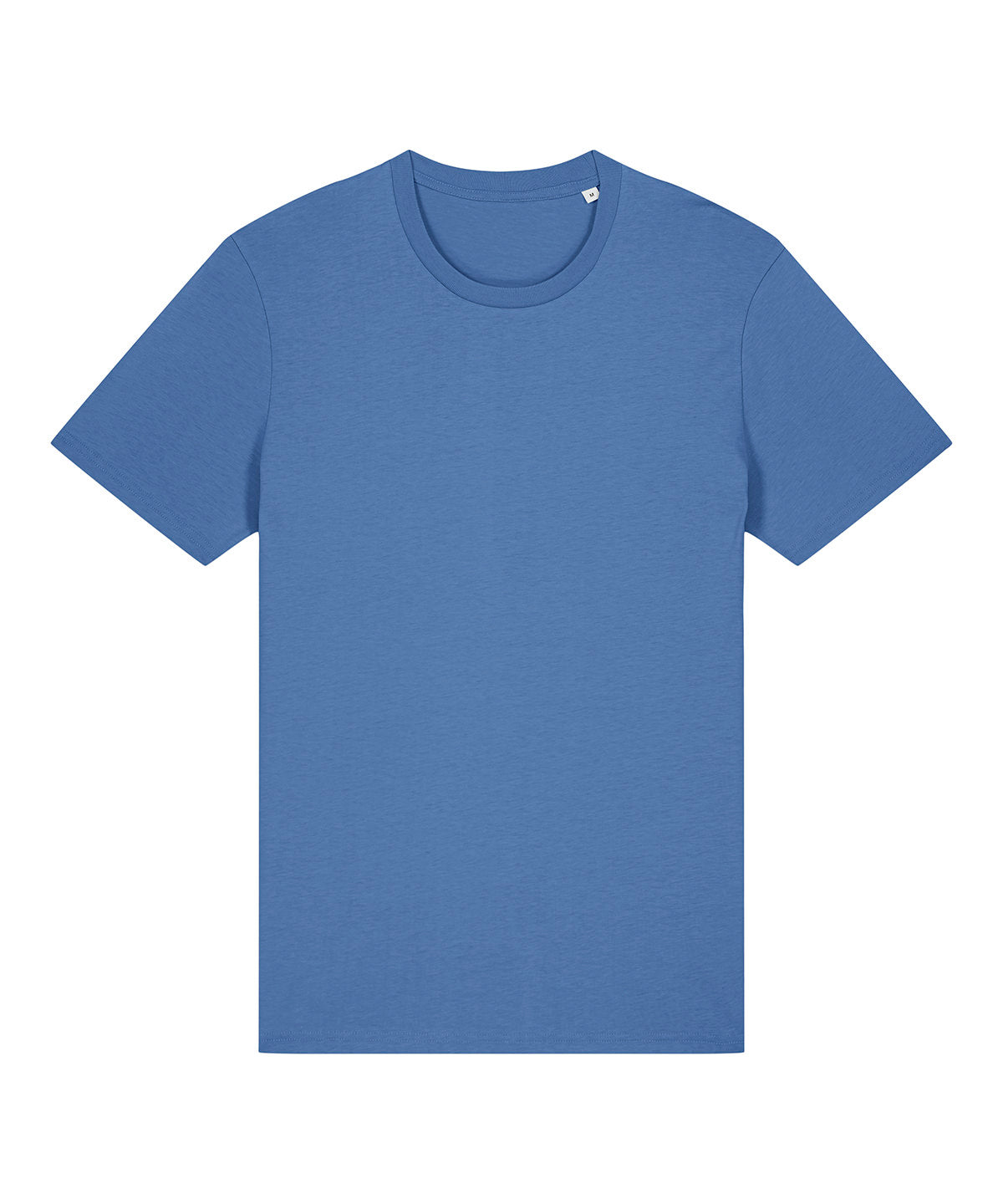 Unisex Crafter Iconic Mid-Light T-Shirt (Sttu170-Sttu976) in Bright Blue, front view