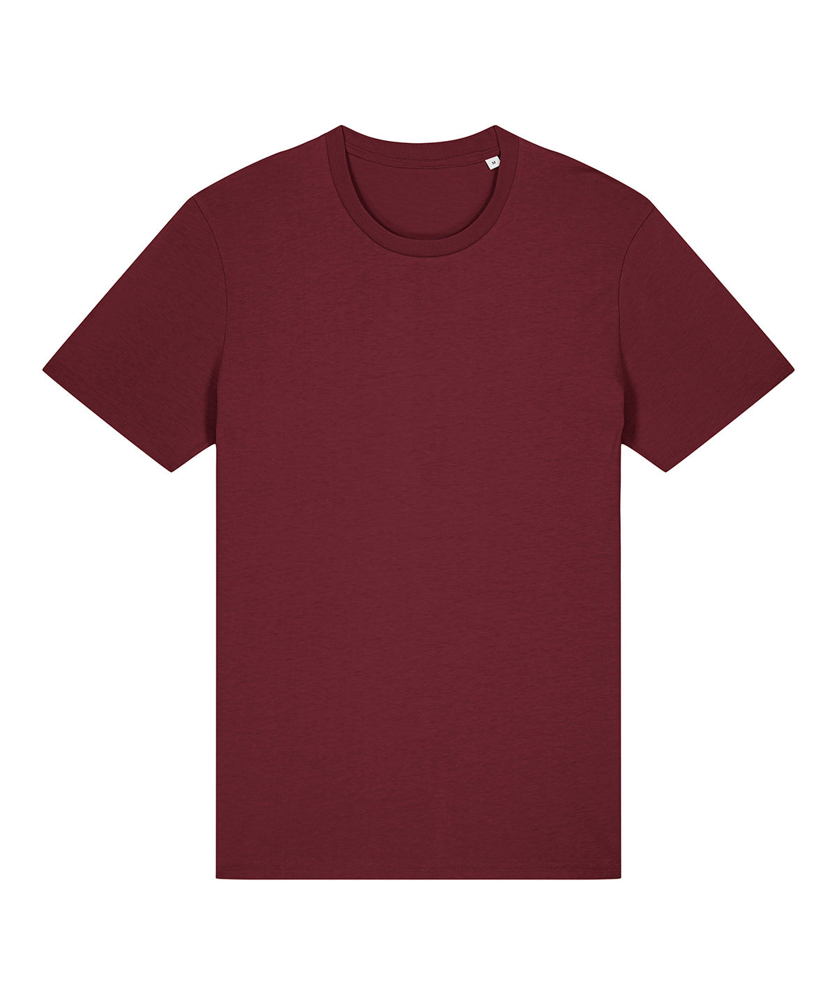 Unisex Crafter Iconic Mid-Light T-Shirt (Sttu170-Sttu976) in Burgundy, front view