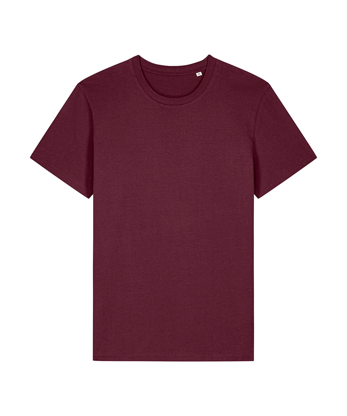 Unisex Crafter Iconic Mid-Light T-Shirt (Sttu170-Sttu976) in Deep Plum, front view