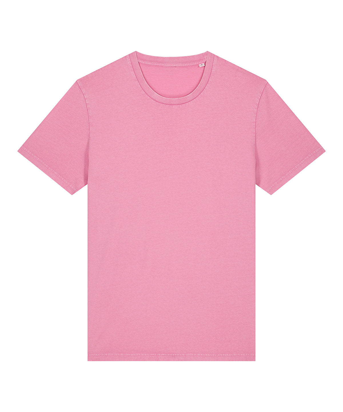Unisex Crafter Iconic Mid-Light T-Shirt (Sttu170-Sttu976) in Garment Dyed Bubble Pink, front view