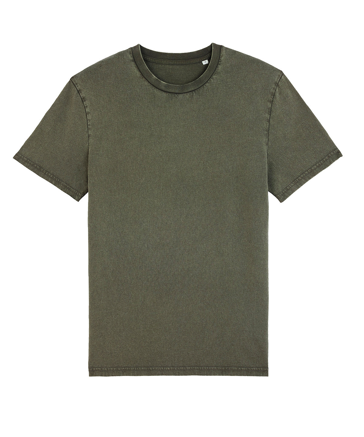 Unisex Crafter Iconic Mid-Light T-Shirt (Sttu170-Sttu976) in Garment Dyed Khaki, front view