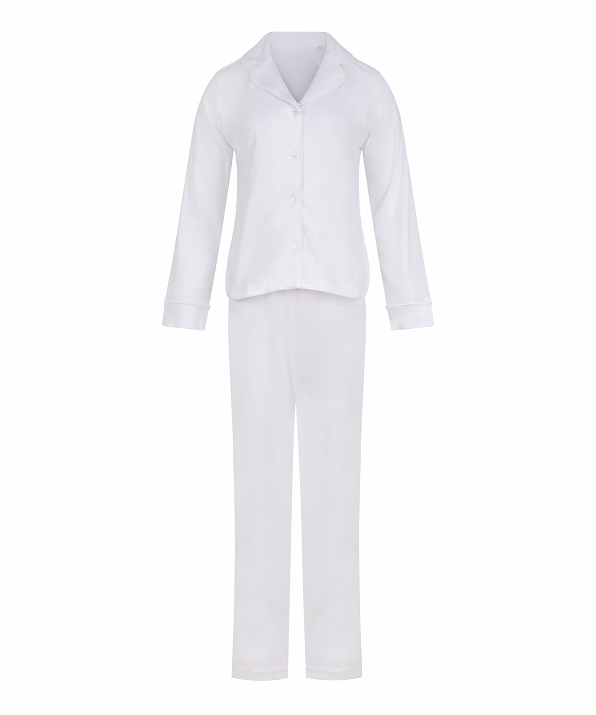 Supersoft Pyjamas in Ivory, front view