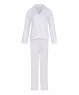 Supersoft Pyjamas in Ivory, front view