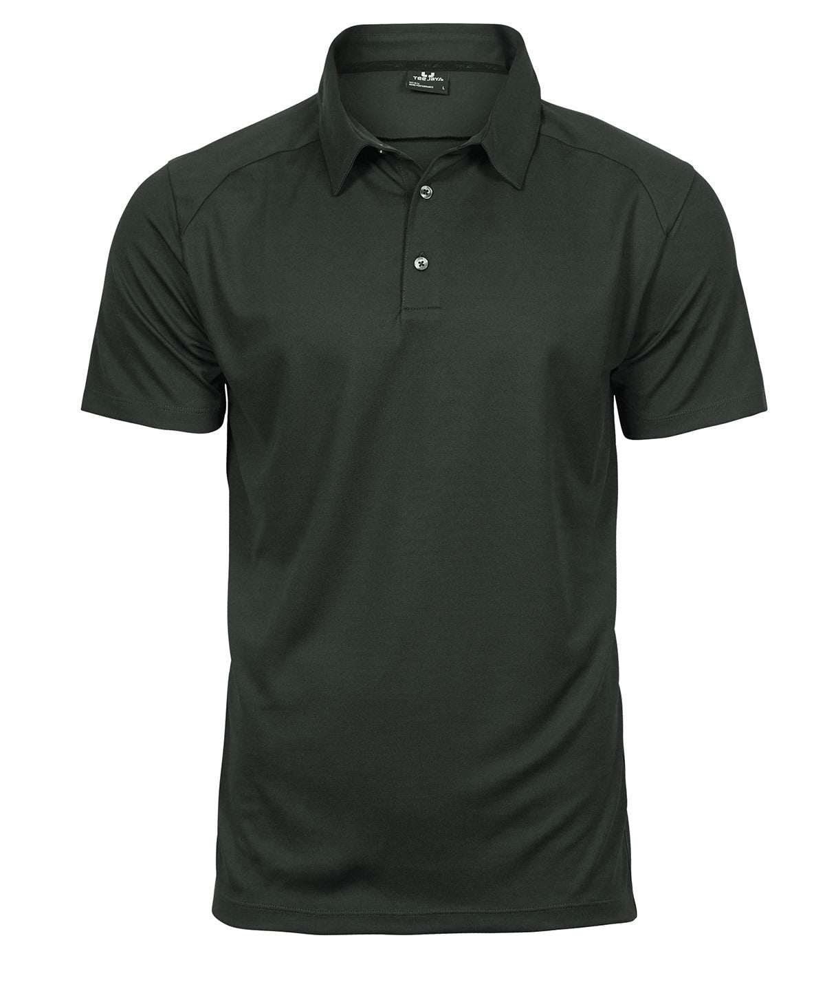Luxury Sport Polo (7200) in Dark Green, front view