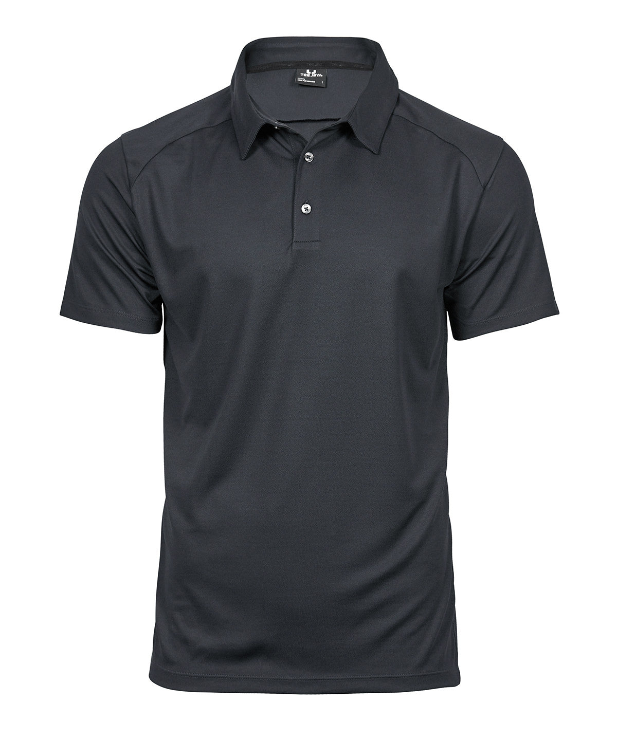 Luxury Sport Polo (7200) in Dark Grey, front view