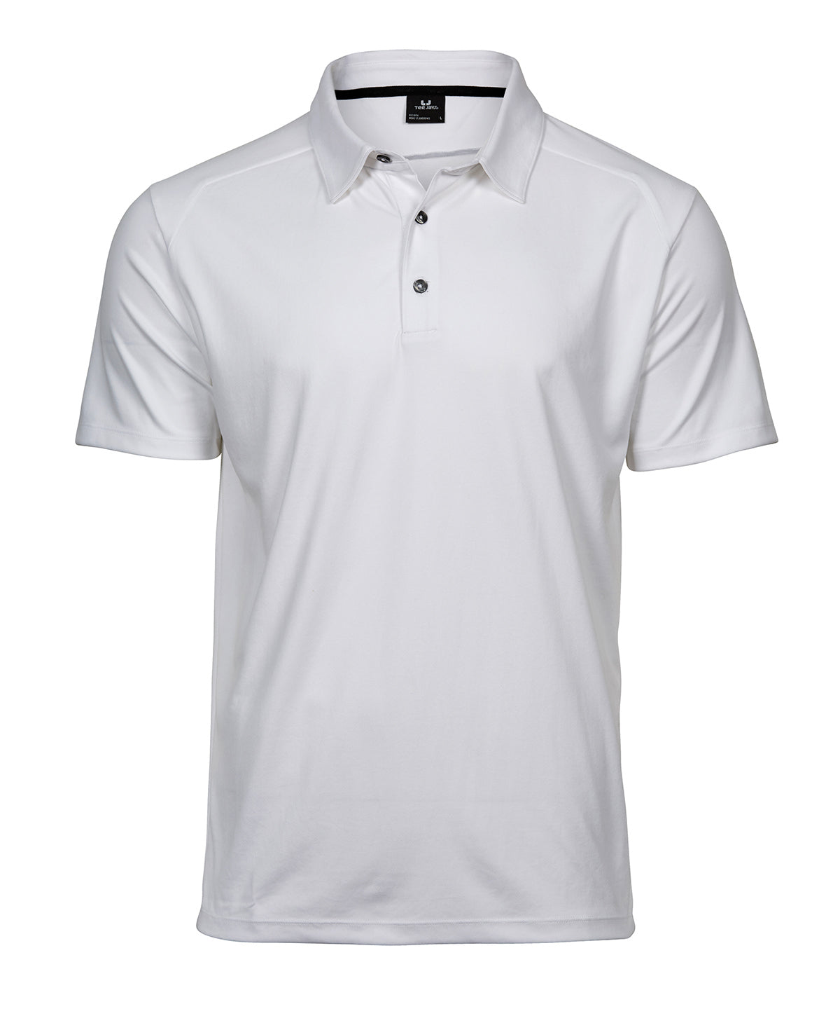 Luxury Sport Polo (7200) in White, front view