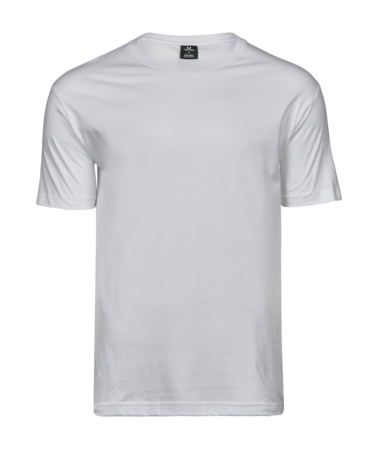 Fashion Sof Tee (8005) in White, front view