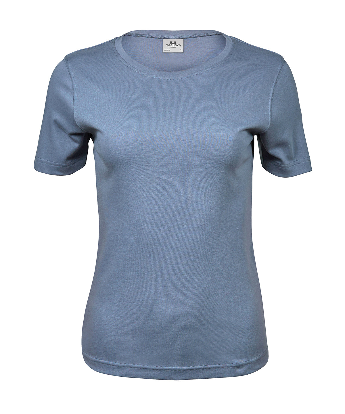 Women’s Interlock Tee (580) in Flint Stone, front view