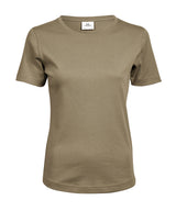 Women’s Interlock Tee (580) in Kit, front view