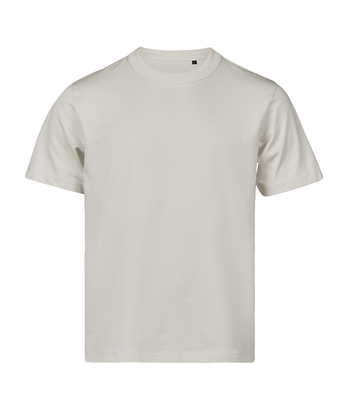 Unlabeled Loose Fit Tee (1160) in Cement, front view