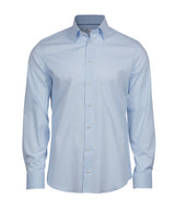 Stretch Luxury Shirt (4024) in Light Blue, front view