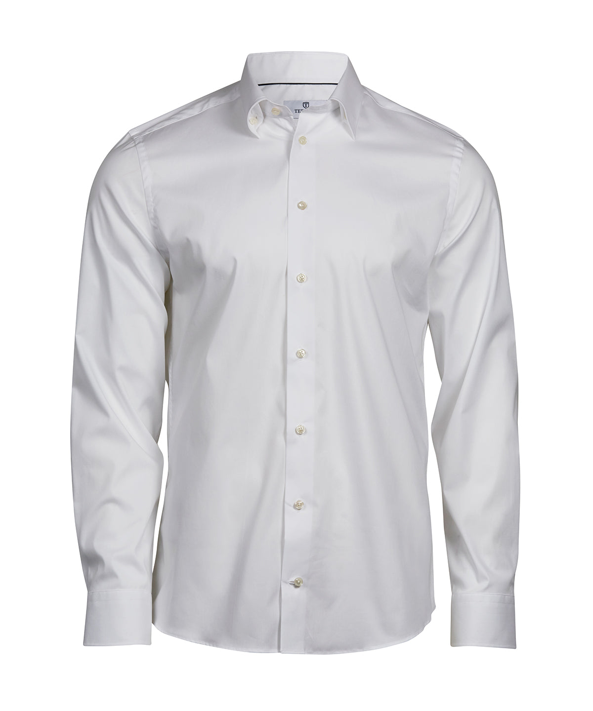 Stretch Luxury Shirt (4024) in White, front view