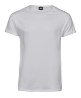 Roll-Up Tee (5062) in White, front view