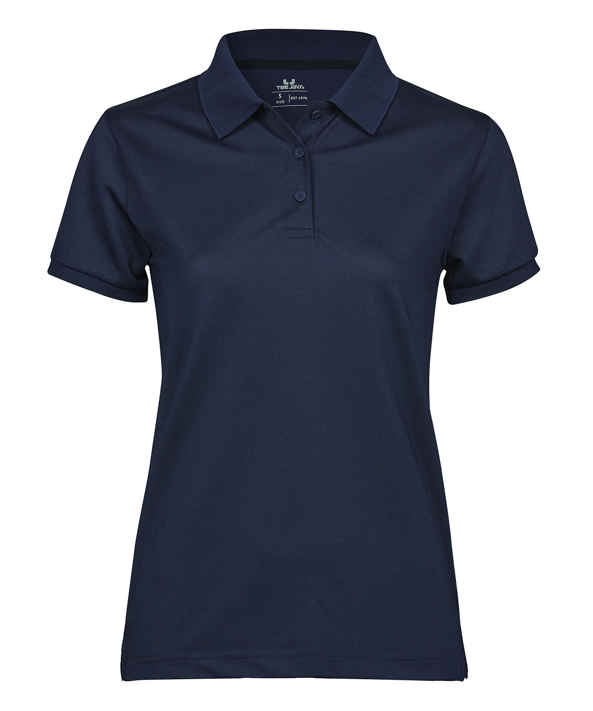 Women’s Club Polo (7001) in Navy, front view