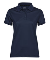 Women’s Club Polo (7001) in Navy, front view