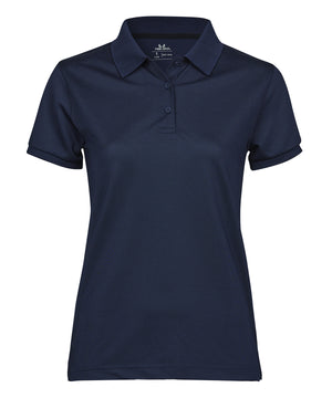 Women’s Club Polo (7001) in Navy, front view