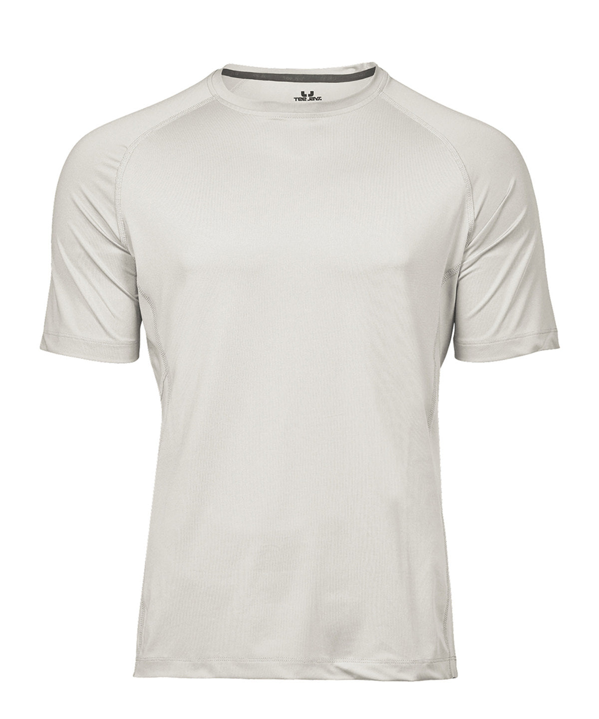 Cooldry Tee (7020) in Cement, front view
