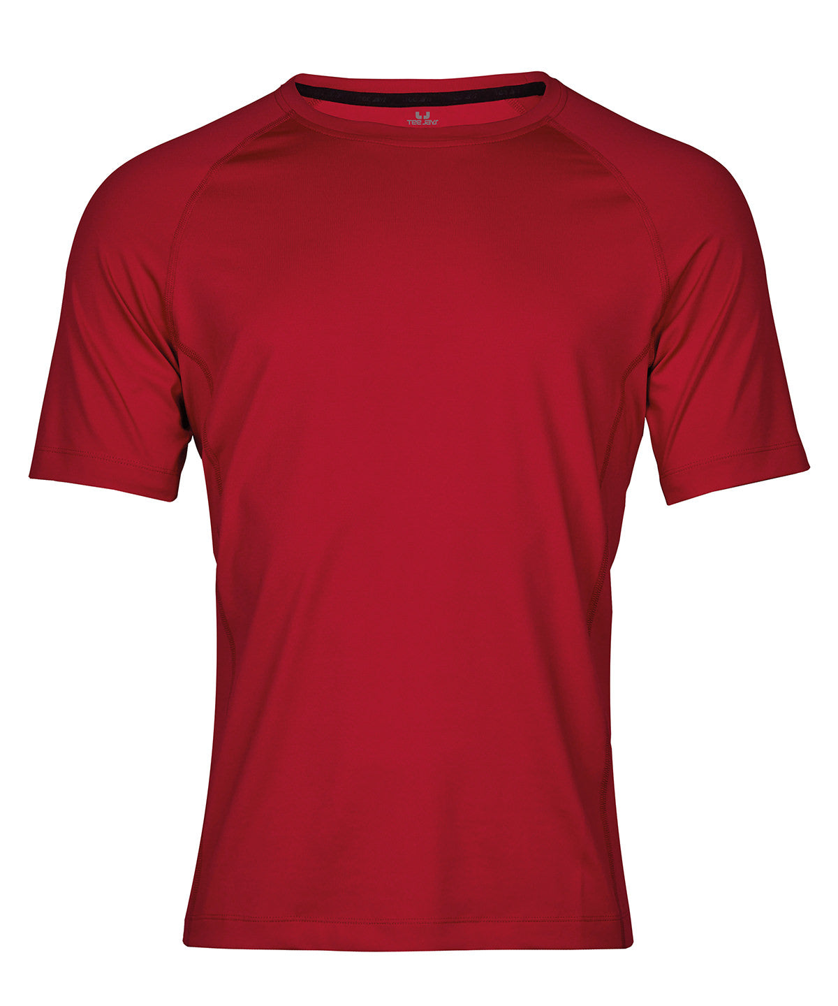 Cooldry Tee (7020) in Red, front view