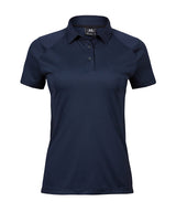 Women’s Luxury Sport Polo (7201) in Navy, front view