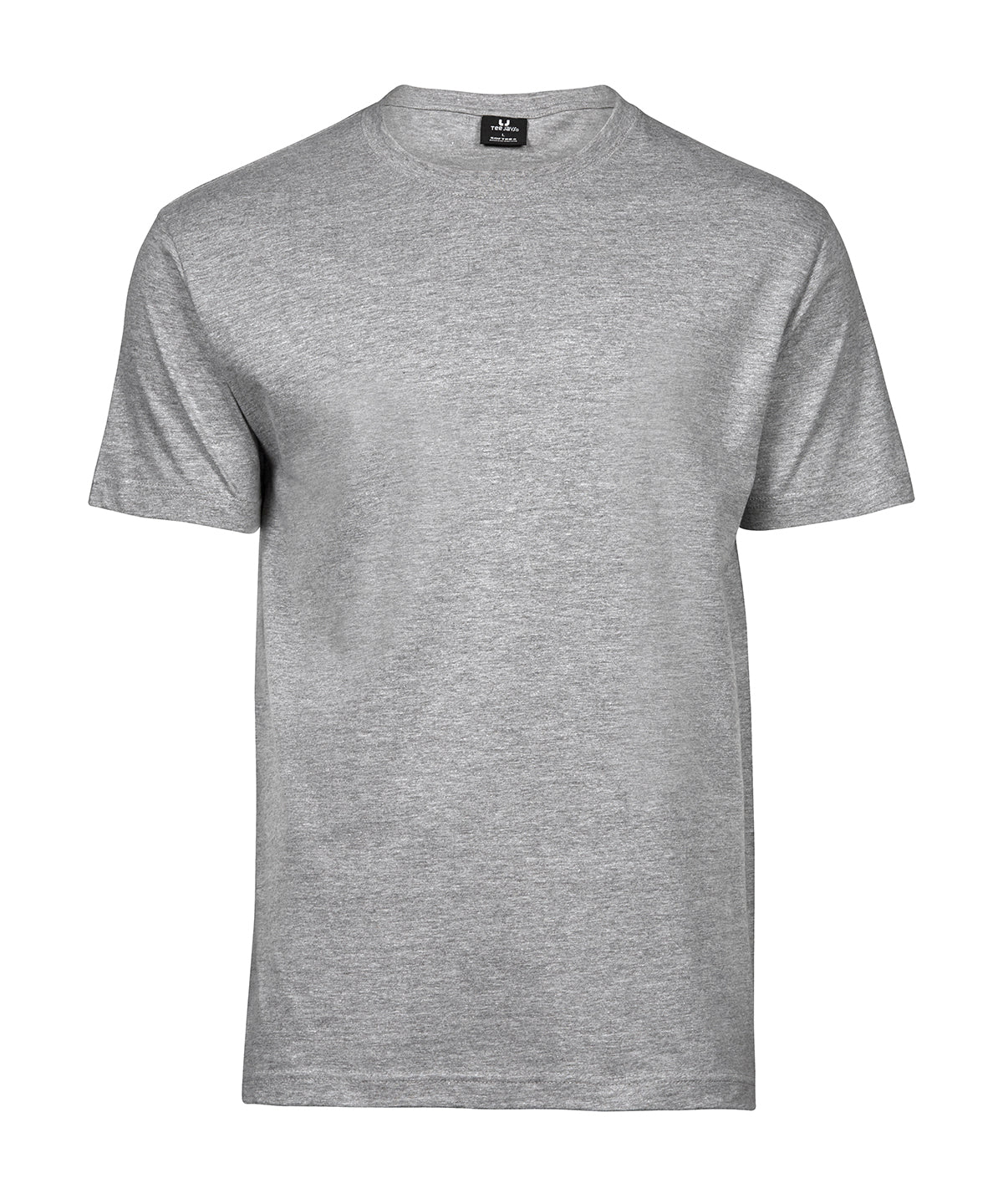 Sof Tee (8000) in Heather Grey, front view