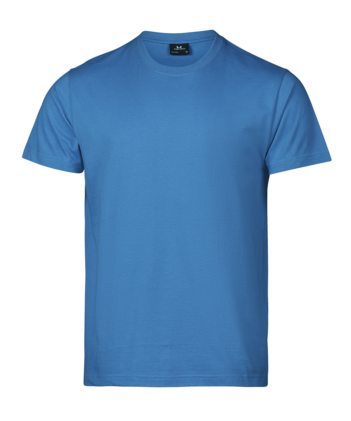 Sof Tee (8000) in Ocean Blue, front view