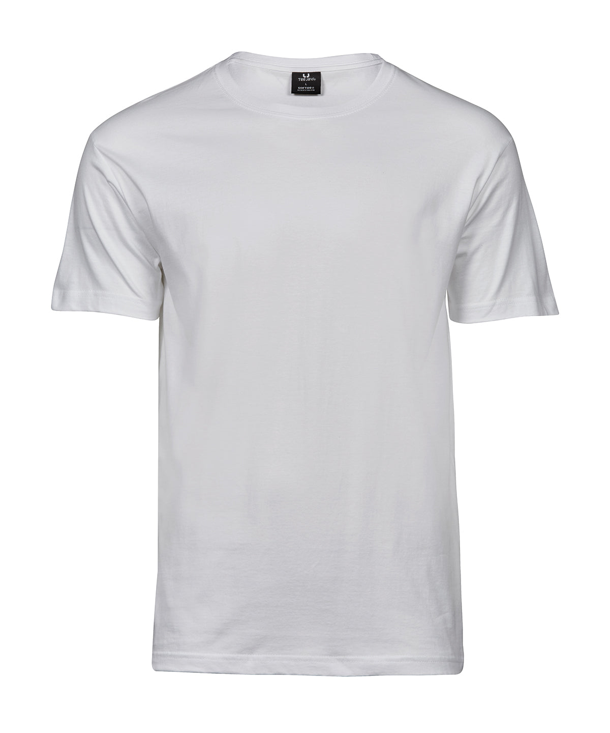 Sof Tee (8000) in White, front view