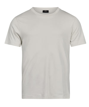 Pima Cotton Tee (1450) in Cement, front view