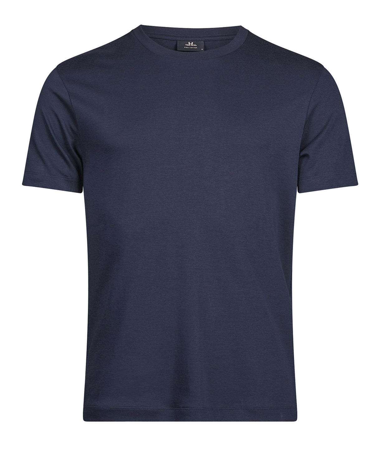 Pima Cotton Tee (1450) in Navy, front view