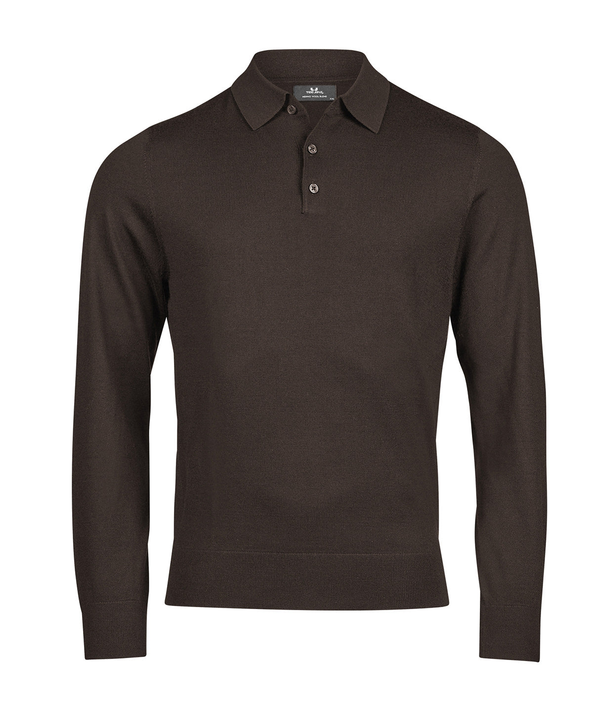 Polo Knit (6002) in Mocha, front view