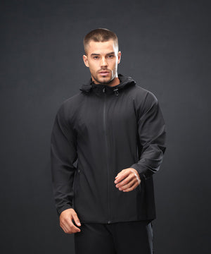 Lifestyle photo of the Technical Zip-Through Hoodie