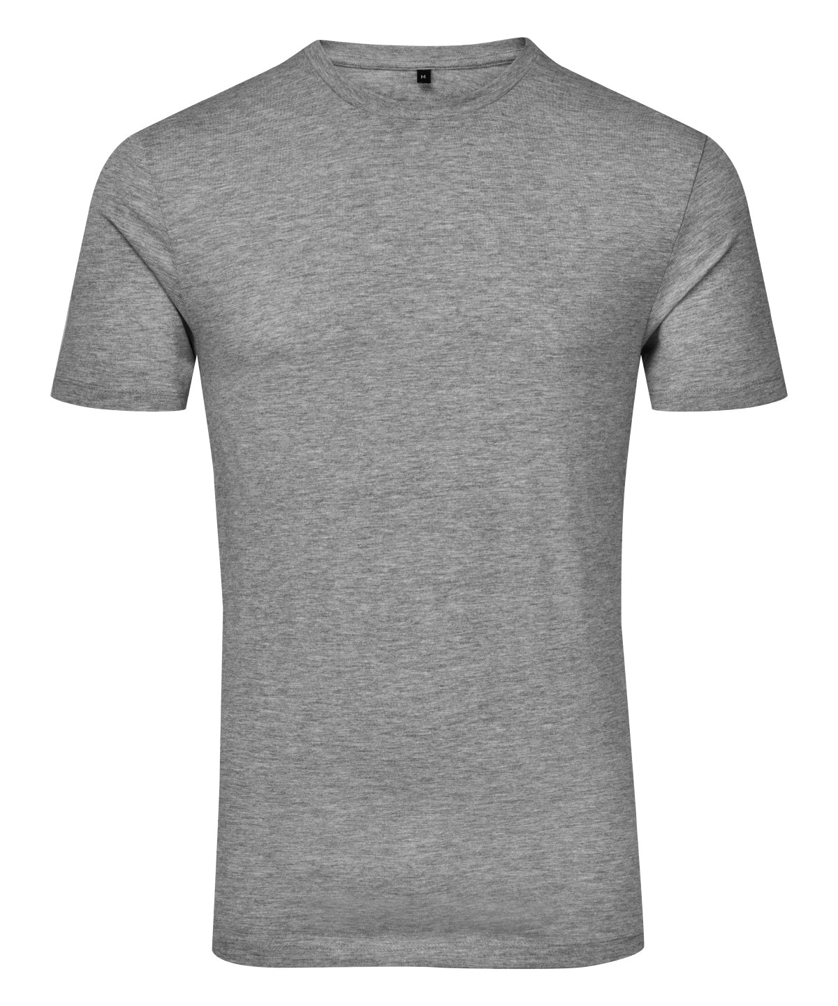 Organic T-Shirt in Heather Grey, front view