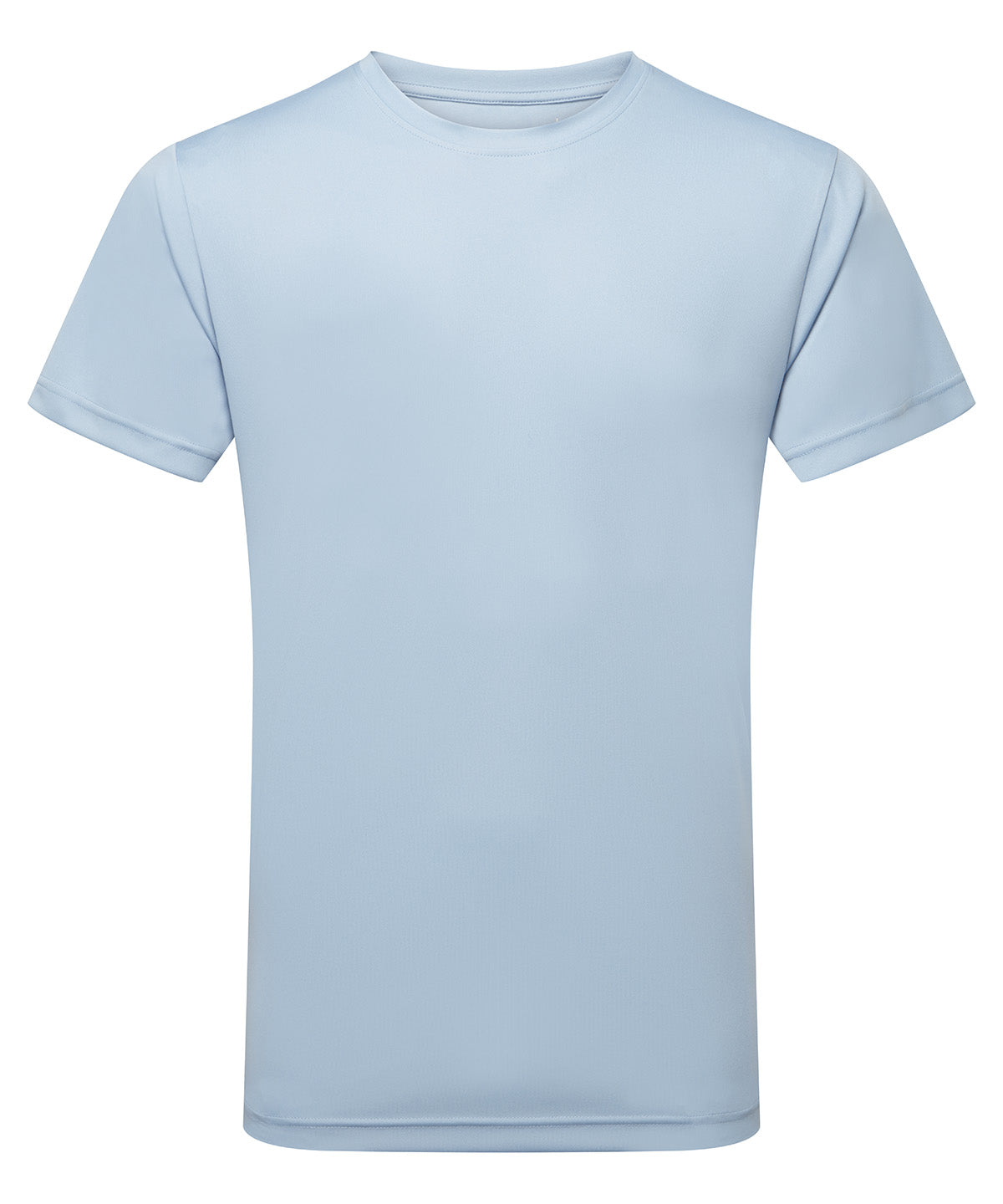 Performance T-Shirt in Light Blue, front view