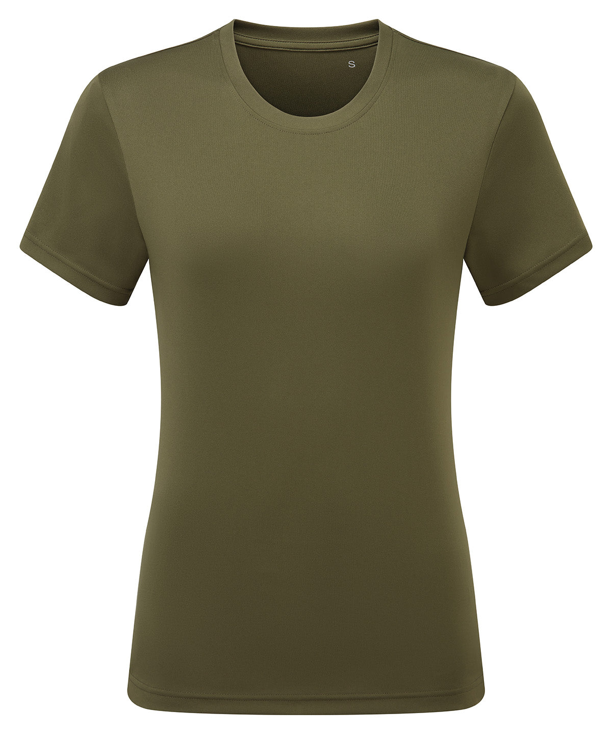 Women's Tridri® Performance T-Shirt in Olive, front view