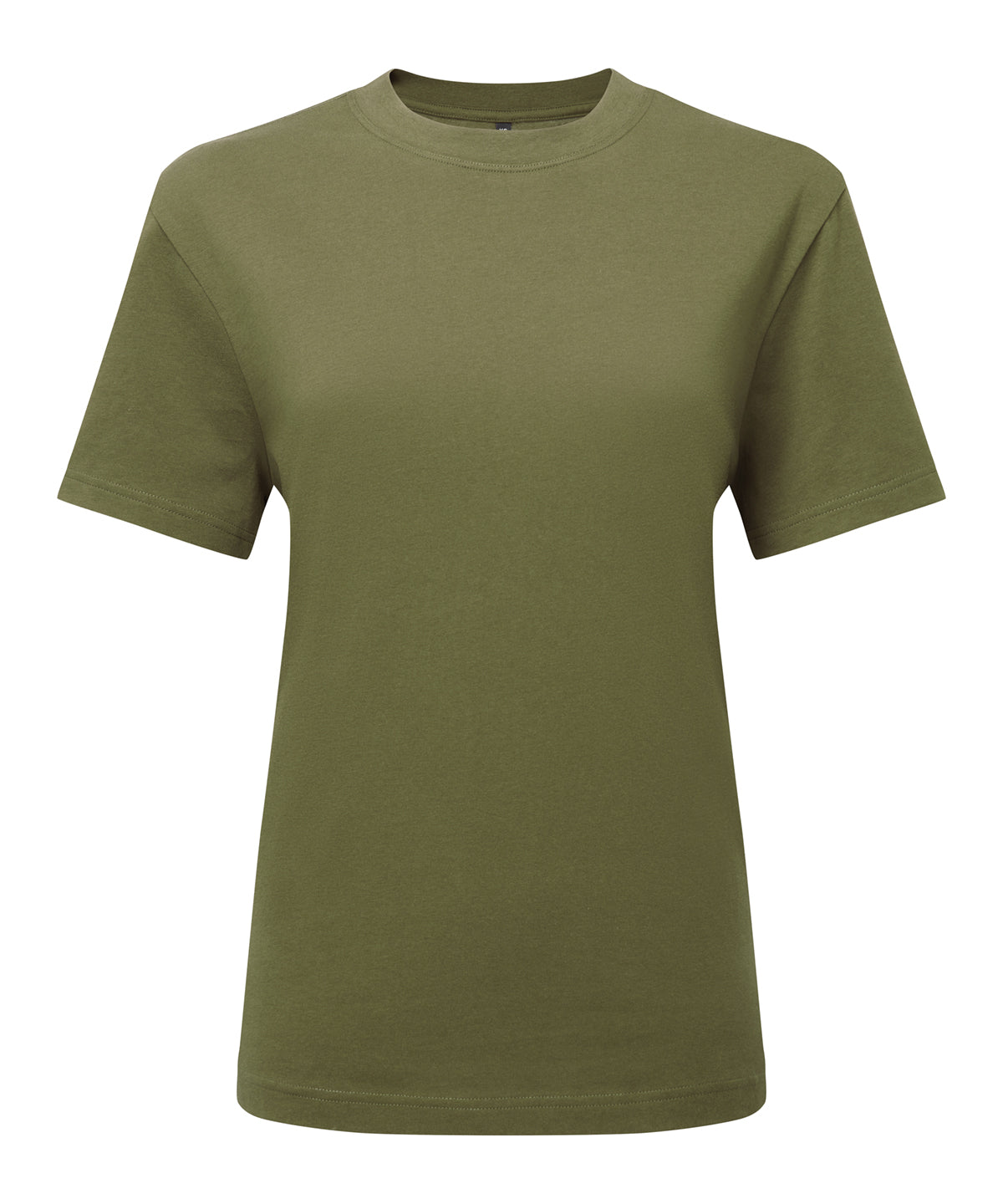 Women’s Tridri® Organic Boxy Oversized T-Shirt in Olive, front view