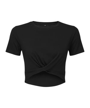 Women's TriDri® twist crop top