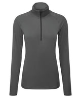 Women's TriDri® long sleeve performance ¼ zip