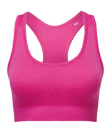 Tridri® seamless 3D fit" multi-sport sculpt solid colour bra"