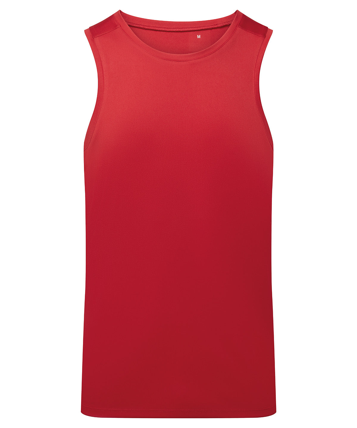 Ion-Charge Performance Vest in Fire Red, front view