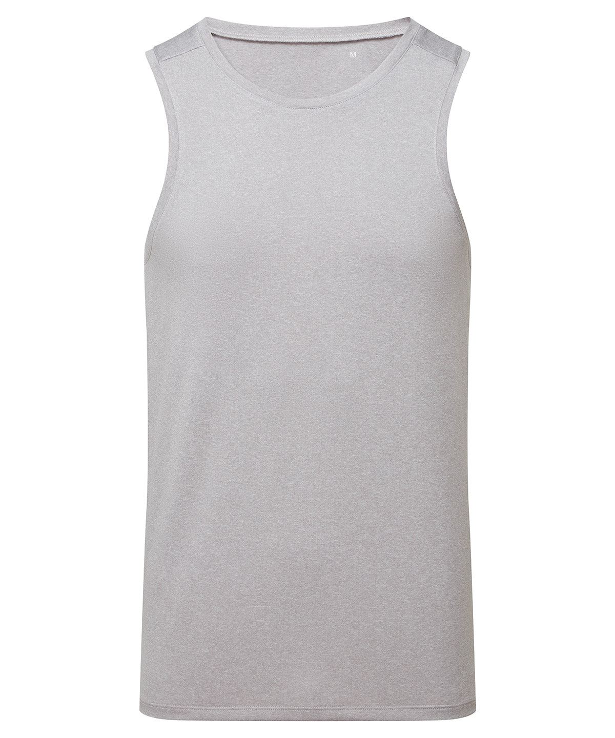 Ion-Charge Performance Vest in Silver Melange, front view