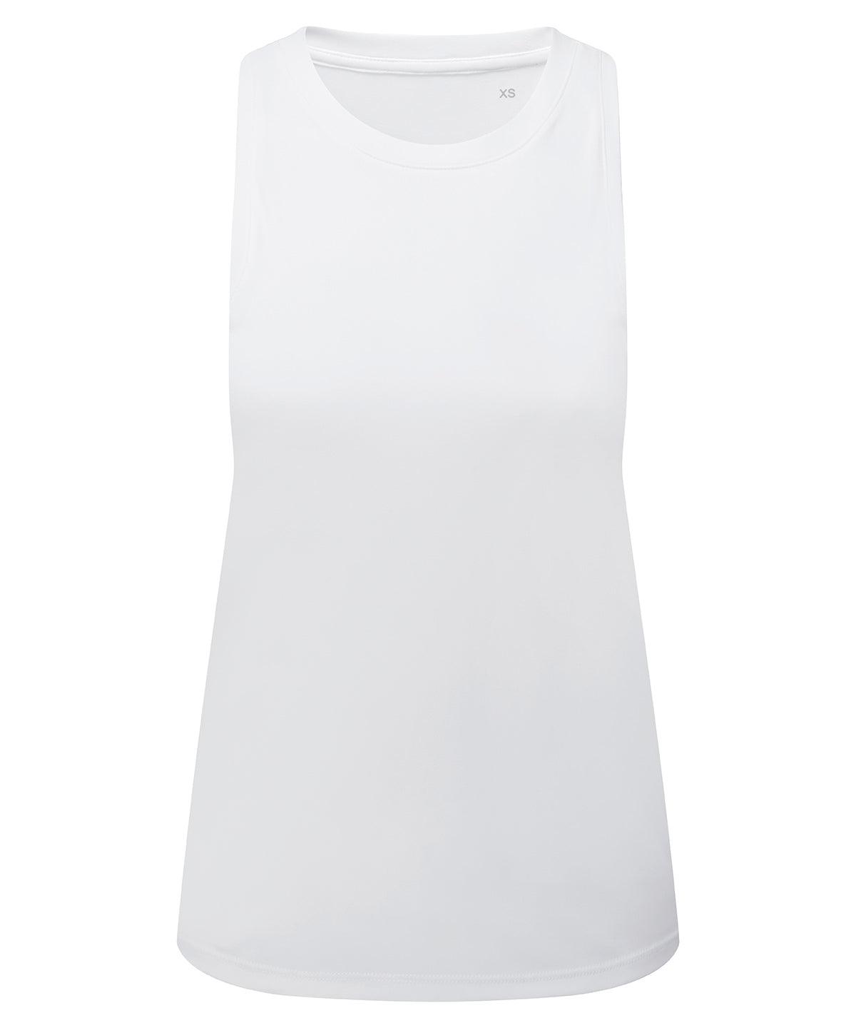 Women’s Tridri® Ion-Charge Easy Fit Tank Top in White, front view