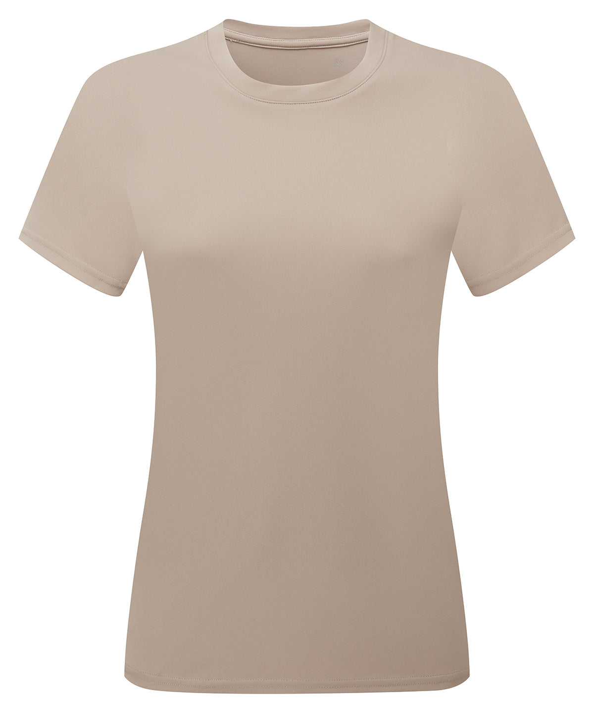 Women’s Tridri® Ion-Charge Easy Fit Tee in Stone, front view