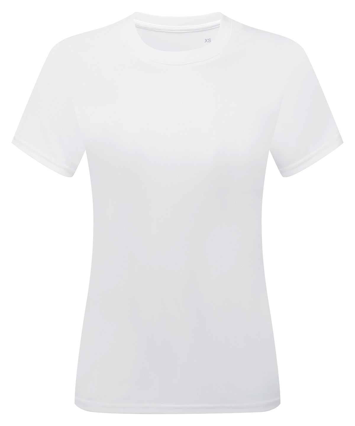 Women’s Tridri® Ion-Charge Easy Fit Tee in White, front view