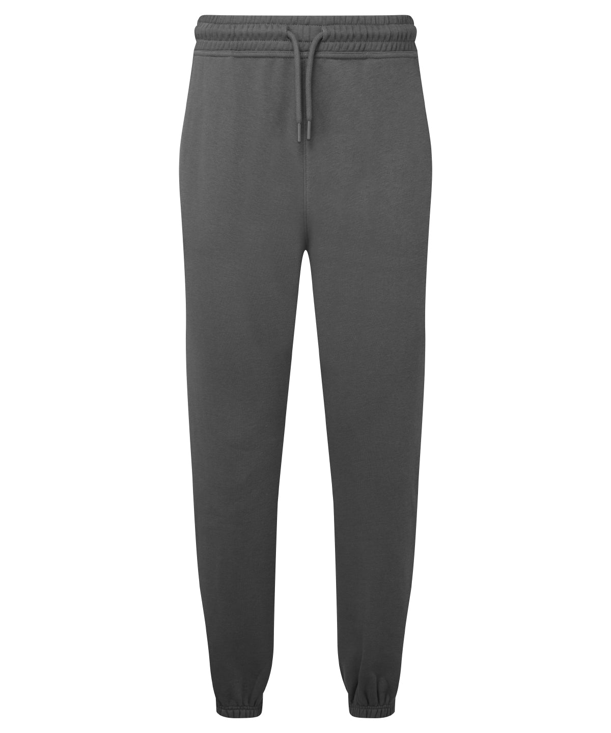 Unisex Recycled Joggers in Charcoal, front view