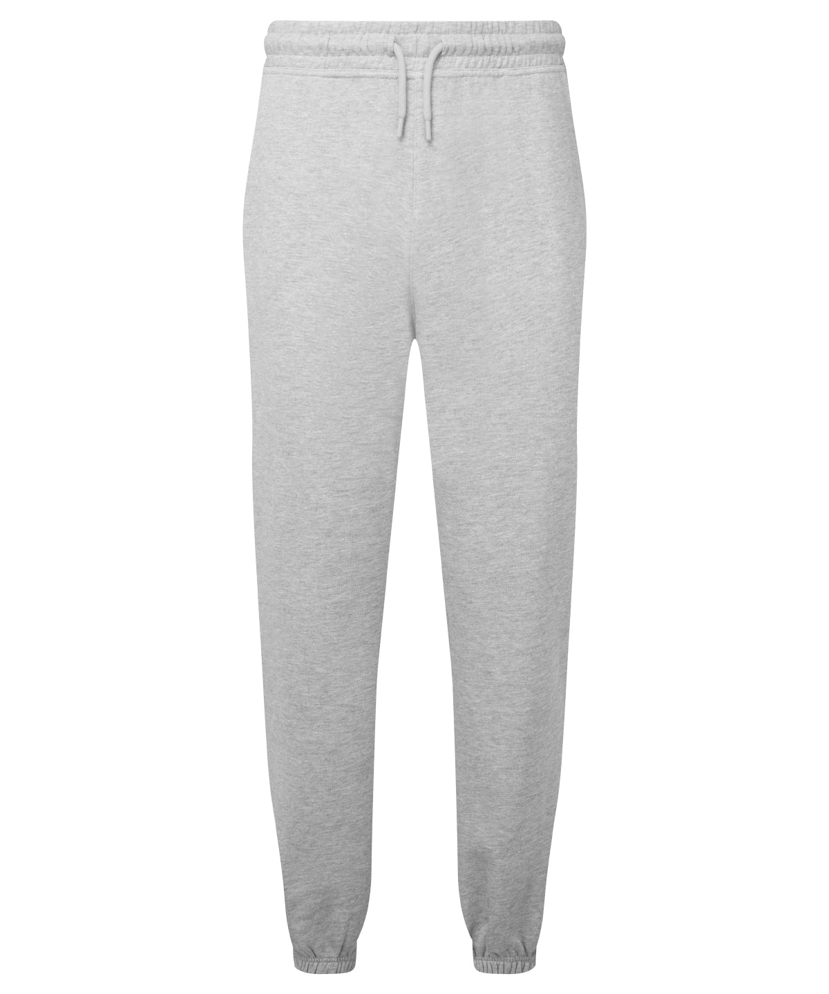 Unisex Recycled Joggers in Heather Grey, front view
